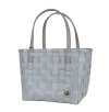 Handed By Color Match Recycled Tote Bag In Steel Grey