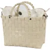 Handed By Dash Recycled Plastic Crossbody Bag In Pale Grey