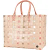 Handed By Dots Recycled Plastic Weekender Bag In Ballet Mix