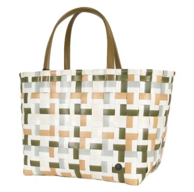 Handed By Fifty Fifty Recycled Plastic Weekender Bag In Hunting Green Mix