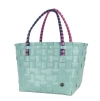 Handed By Paris Brights Recycled Tote Bag In Dusty Turquoise
