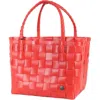 Handed By Paris Recycled Plastic Tote Bag In Chili Red