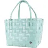 Handed By Paris Recycled Plastic Tote Bag In Dusty Turquoise