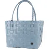 Handed By Paris Recycled Plastic Tote Bag In Faded Blue