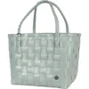 Handed By Paris Recycled Plastic Tote Bag In Grey/green