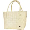 Handed By Paris Recycled Plastic Tote Bag In Lemon