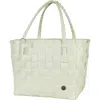 Handed By Paris Recycled Plastic Tote Bag In Mint Green