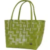 Handed By Paris Recycled Plastic Tote Bag In Olive