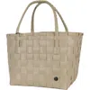 Handed By Paris Recycled Plastic Tote Bag In Pale Grey