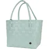 Handed By Paris Recycled Plastic Tote Bag In Soft Mint