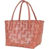 Handed By Paris Recycled Plastic Tote Bag In Terracotta