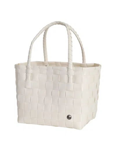Handed By Paris Shopper Pearl White