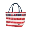 Handed By Paris Speciality Recycled Tote Bag In Americana