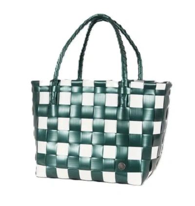 Handed By Paris Spirit Recycled Tote Bags In Green