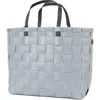Handed By Petite Recycled Plastic Handbag In Steel Grey