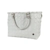 Handed By Saint Tropez Recycled Plastic Weekender Bag In Misty Grey