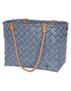 Handed By Sainte-maxime Stripes Shopper Ocean Blue