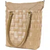 Handed By Soho Recycled Plastic Handbag In Khaki