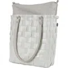 Handed By Soho Recycled Plastic Handbag In Misty Grey