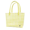 Handed By Sunny Bay Recycled Plastic Weekender Bag In Yellow