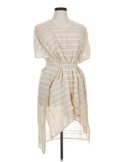 Pre-owned Handloom Swimsuit Cover Up In Ivory