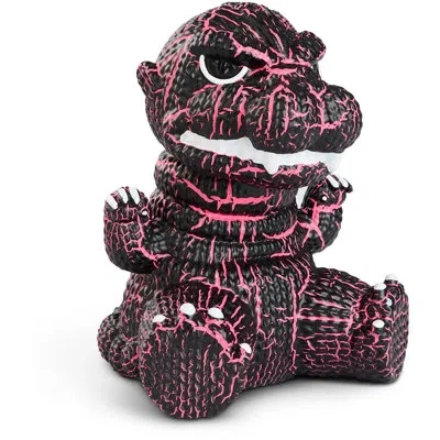 Handmade By Robots - Godzilla #379 (pink & Black Crackle)