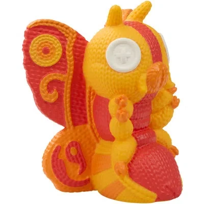 Handmade By Robots - Godzilla - Mothra #342 (flame Glow In The Dark) In Multi