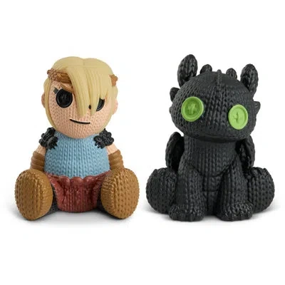 Handmade By Robots - How To Train Your Dragon - Astrid & Toothless 2-pack In Multi