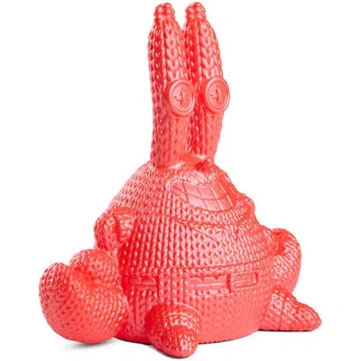 Handmade By Robots - Spongebob Squarepants - Mr. Eugene Krabs #465 (pearlescent) In Red