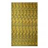 Handmade In Bridge Women's Gold / Green "grace Knitted Fair Isle Merino Shawl"
