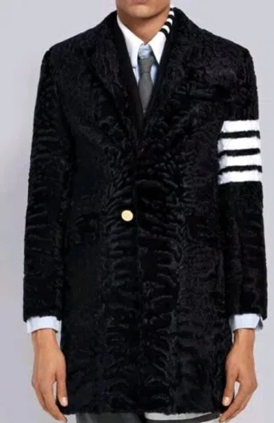 Pre-owned Handmade Man's Real Persian Lamb Karakul Fur Jacket White Designer Coat Allsizes Pre Sale