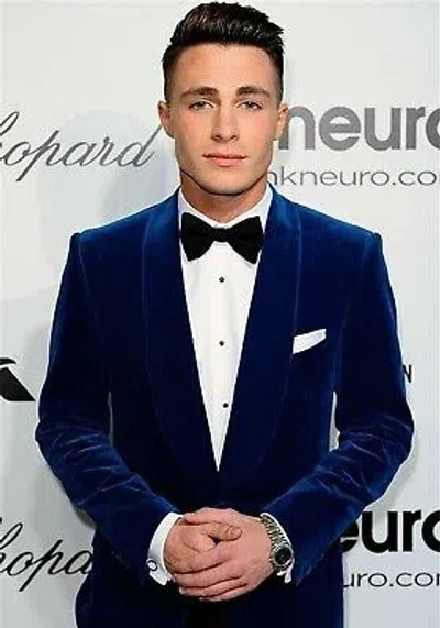 Pre-owned Handmade Men Royal Blue Smoking Jackets Designer Wedding Party Wear Blazers Coats Uk