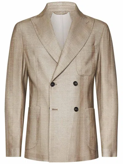 Handpicked Blazer In Neutral