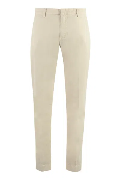 Handpicked Mantova Cotton Trousers In White