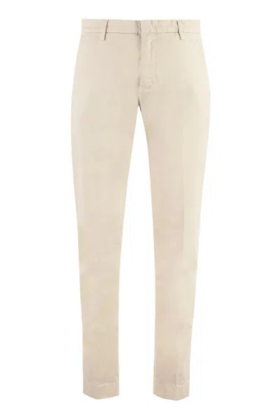 Handpicked Mantova Cotton Trousers In Beige