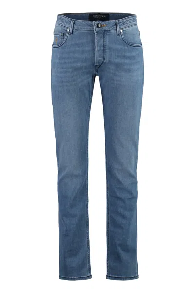 Handpicked Men's Ravello Slim Fit Jeans In Denim