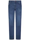 Handpicked Slim-fit Blue Denim Jeans In Blue