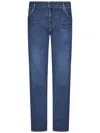 Handpicked Slim-fit Blue Denim Jeans