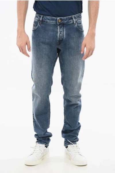Handpicked Stretch Denim Orvieto Jeans 17cm In Blue