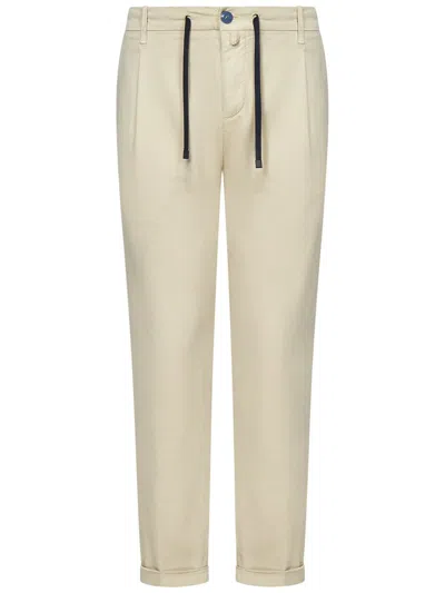 Handpicked Udine Trousers In Beige