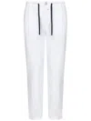 Handpicked Udine Optical Regular-fit Trousers In White