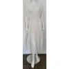 HANDPRINT DREAM APPAREL TUSCANY WHITE DRESS