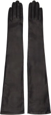 HANDSOME STOCKHOLM BLACK ESSENTIALS EXTRA LONG GLOVES