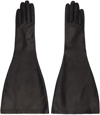 Handsome Stockholm Black Essentials Wide Gloves