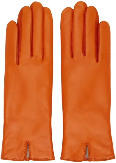Handsome Stockholm Orange Essentials Gloves