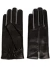 Handsome Stockholm Statement Herringbone Gloves In Black