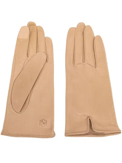 Handsome Stockholm Unlined Gloves In Brown