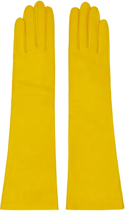 Handsome Stockholm Yellow Essentials Long Gloves