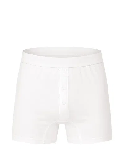 Handvaerk Button-front Elasticated Boxer Briefs In Multi