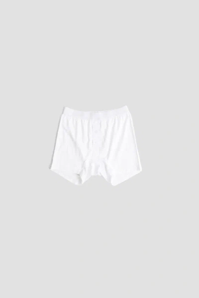 Handvaerk Cotton Jersey Boxer Briefs In White